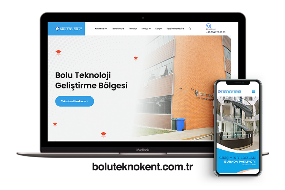 Bolu Teknokent Web Sitesi Yenilendi