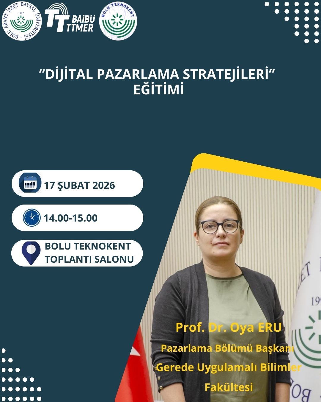 “Dijital Pazarlama Stratejileri” Bilgilendirme Eğitimi